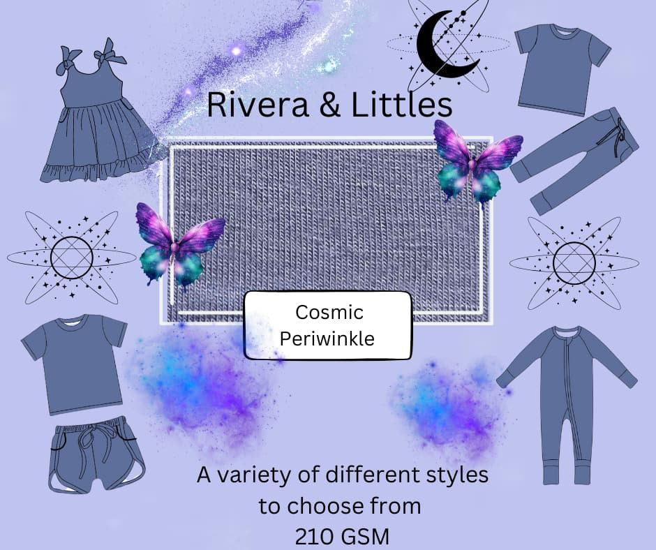 Cosmic Periwinkle Solid Collection