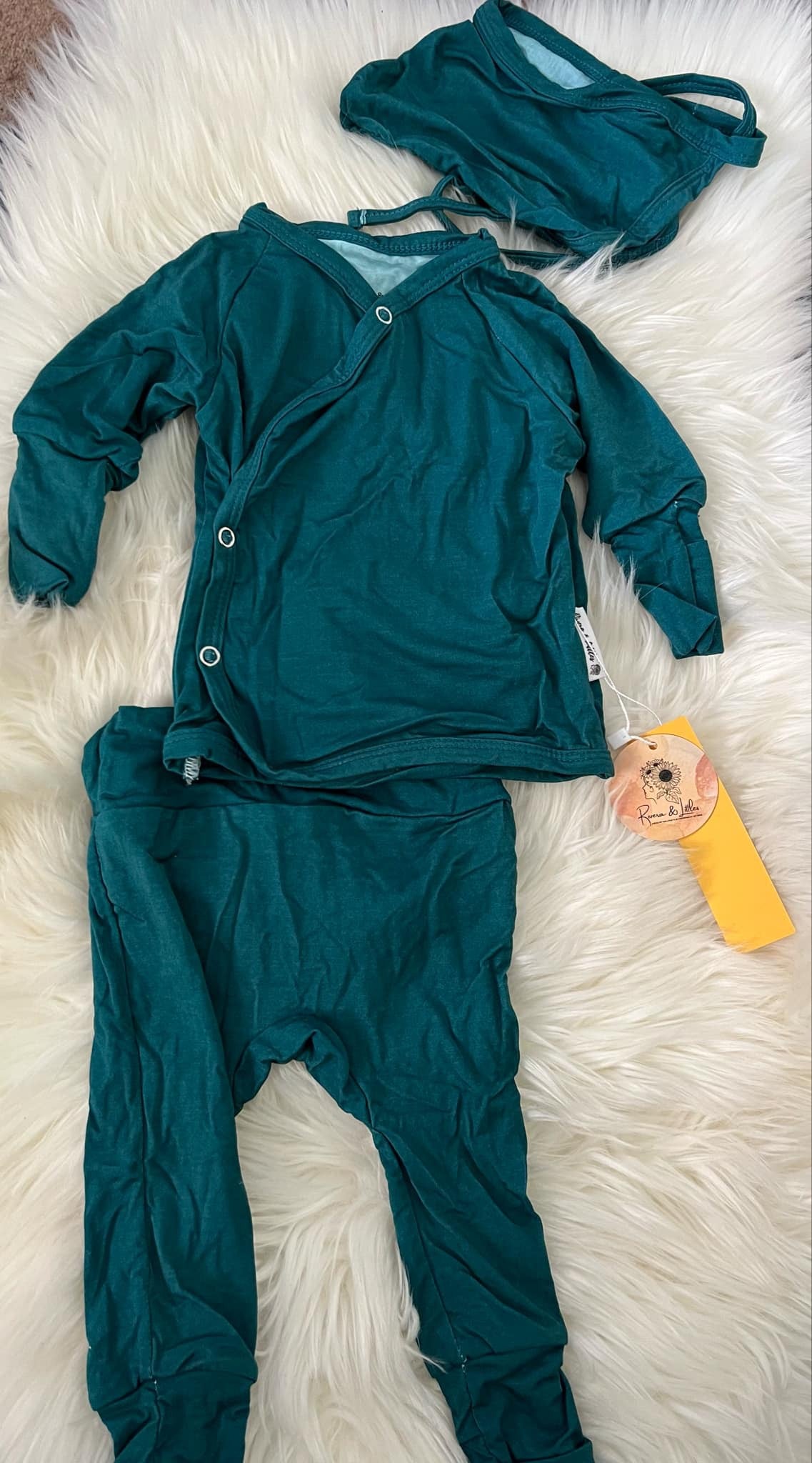 Solid NB Kimono Set