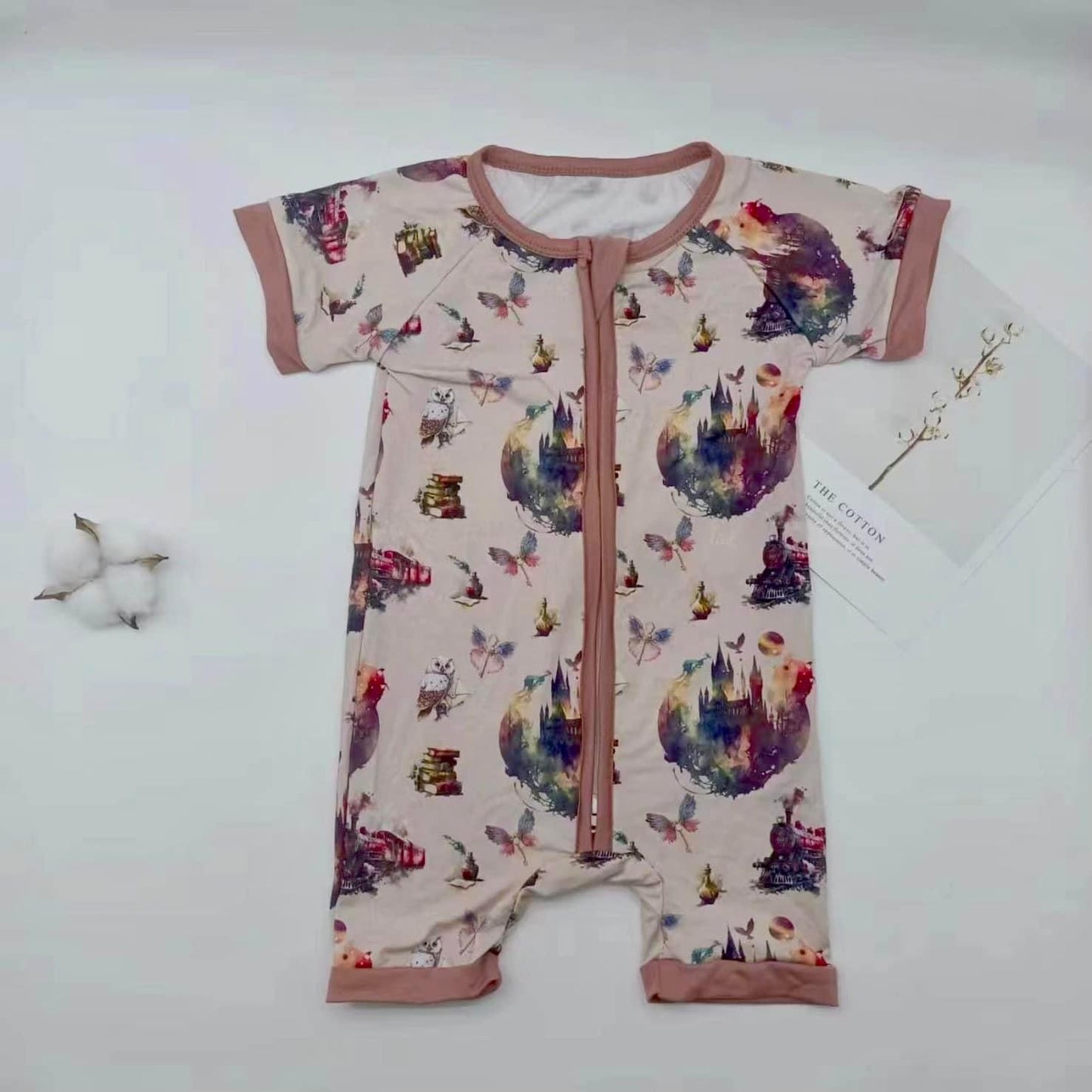 OG Salem Shortie Zip Romper