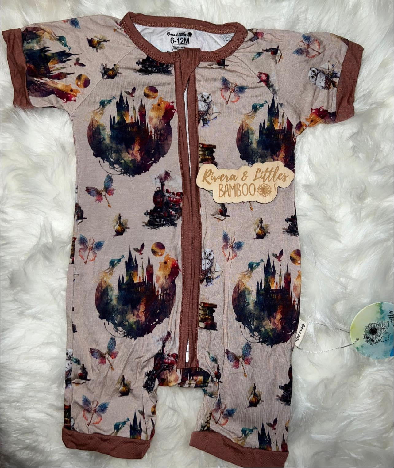 OG Salem Shortie Zip Romper