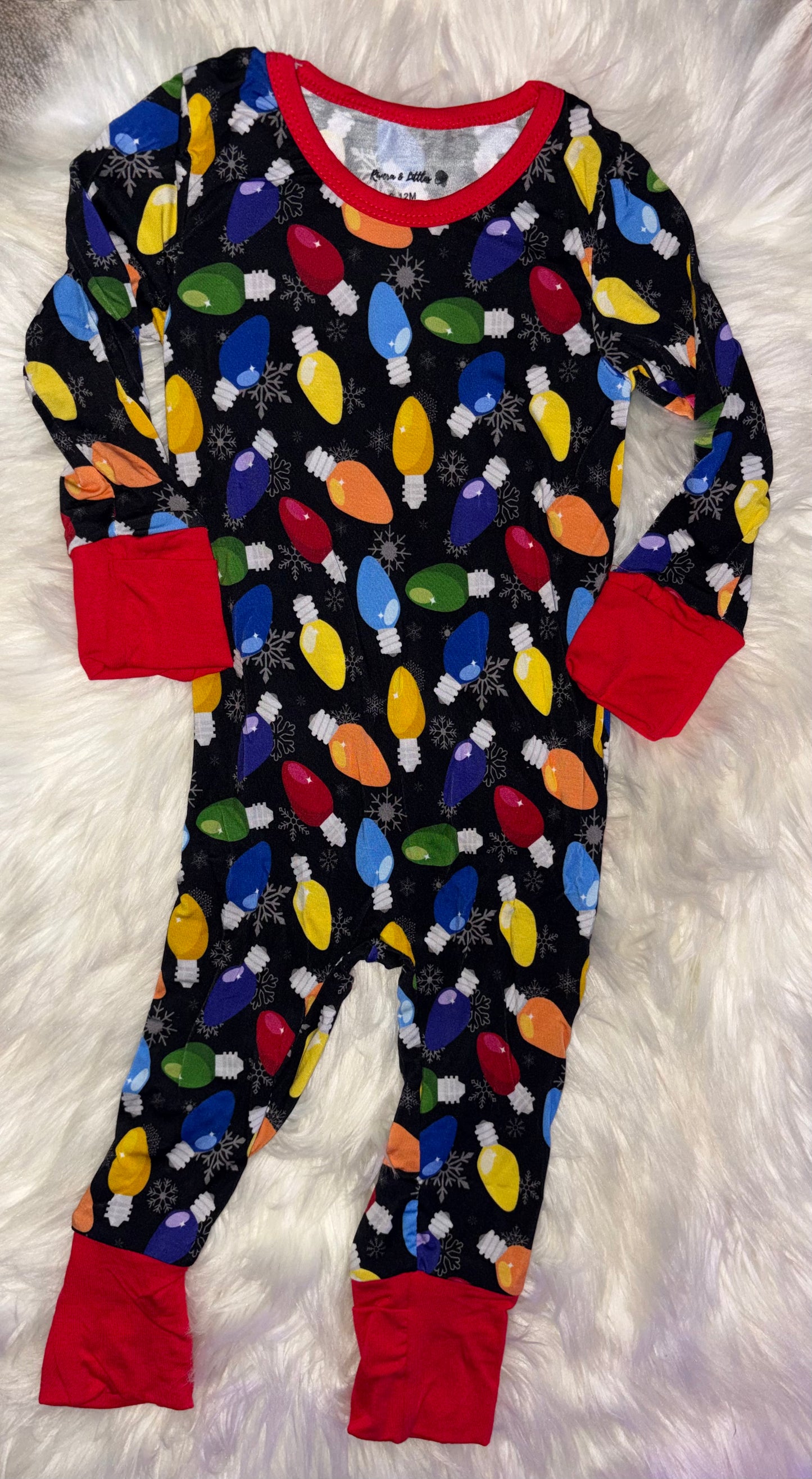 Lights 6/12 Envelope Romper