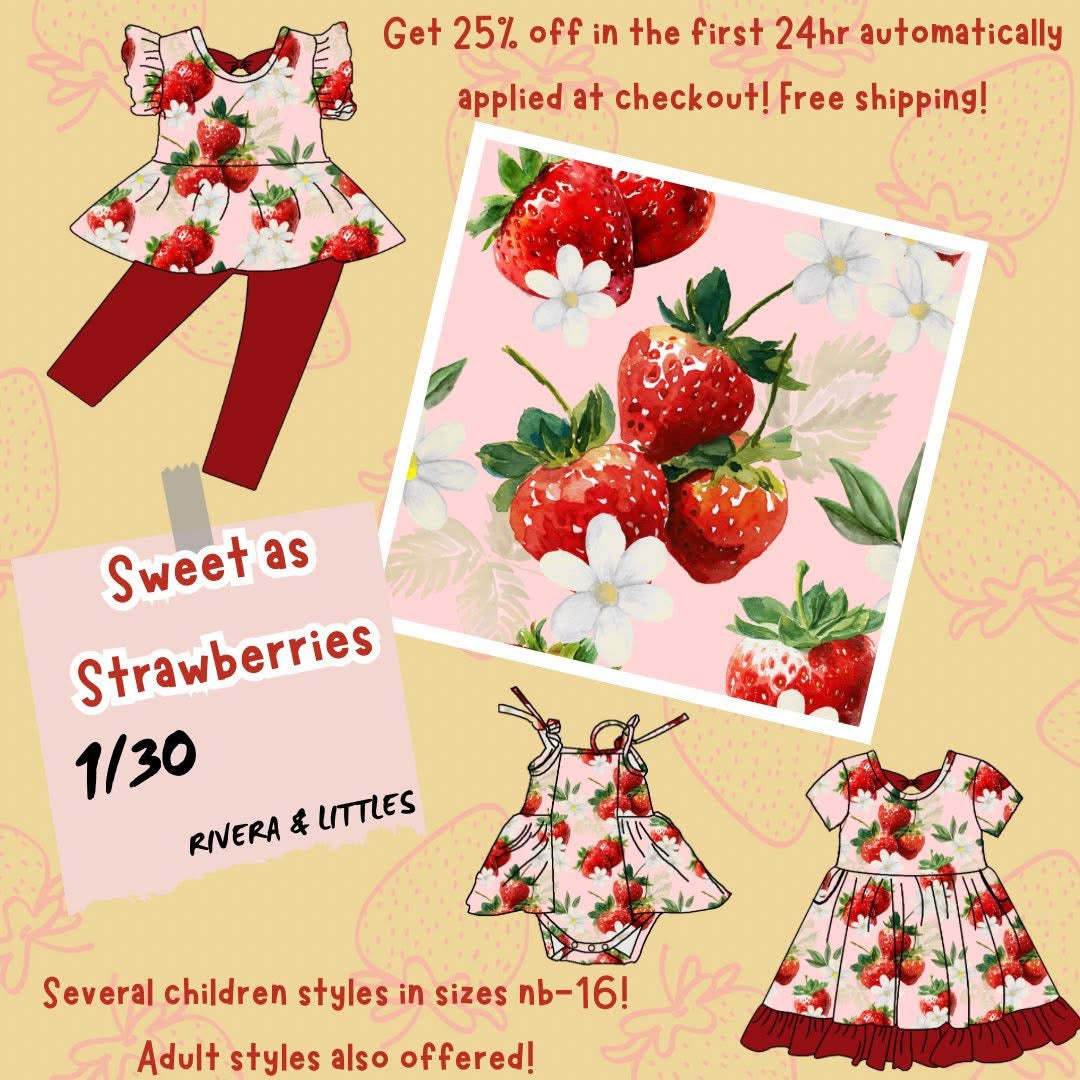 Sweet As Strawberries Collection