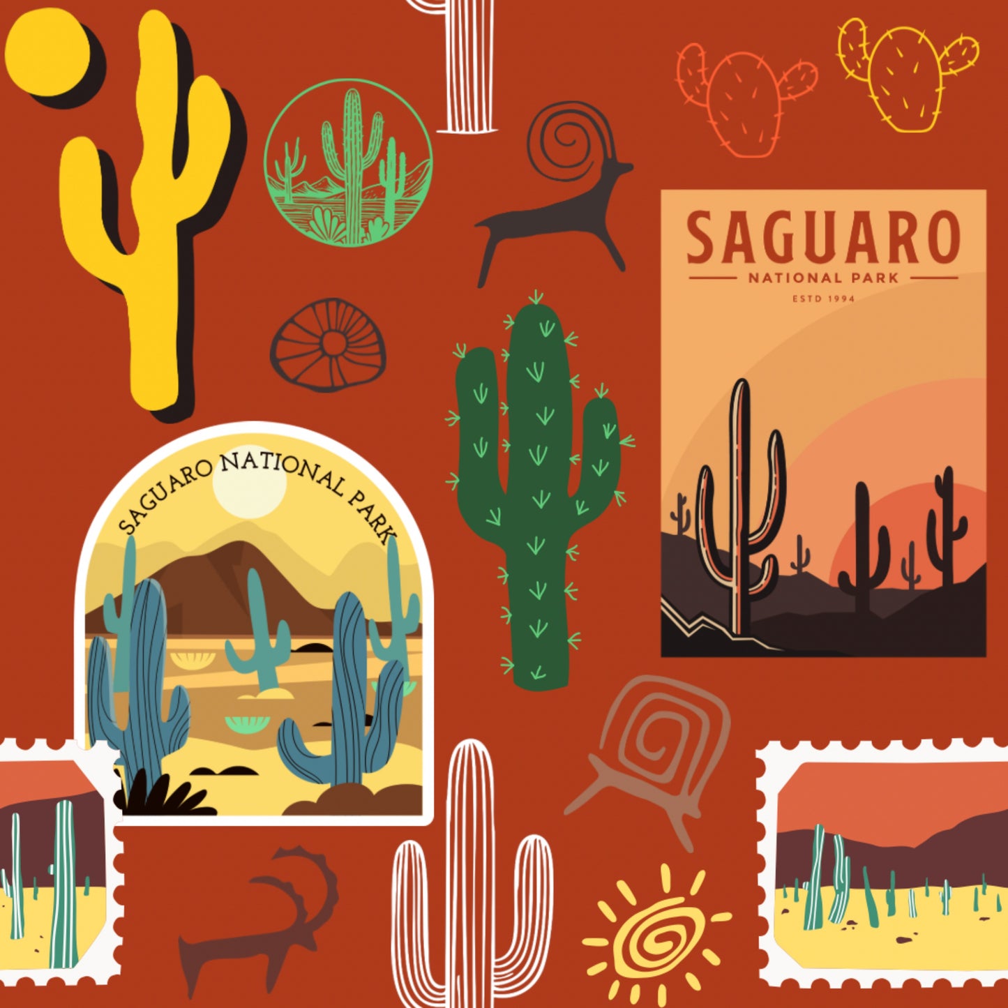 Adult Shirts - All National Park Collections