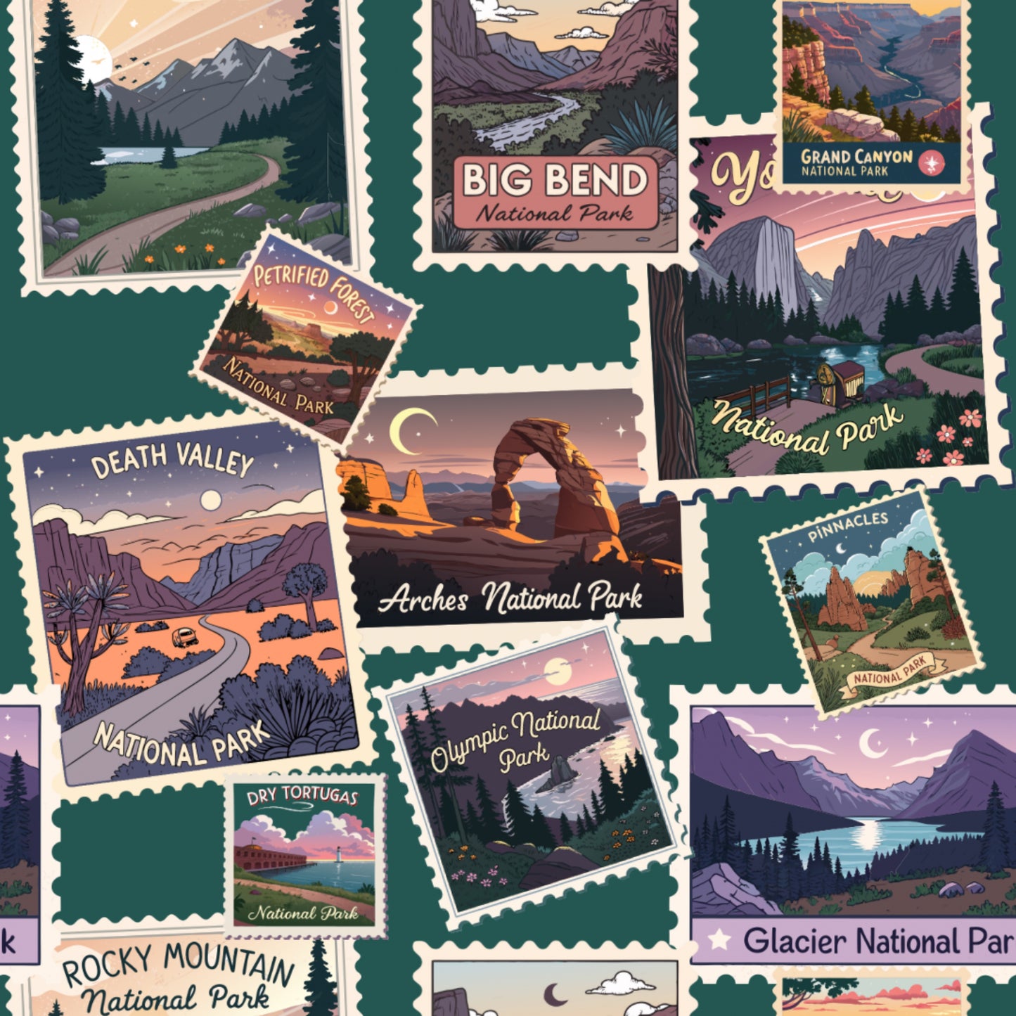 Adult Shirts - All National Park Collections