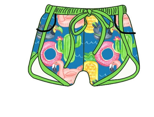 Adult Bamboo Shorts - Long Hot Summer Collections