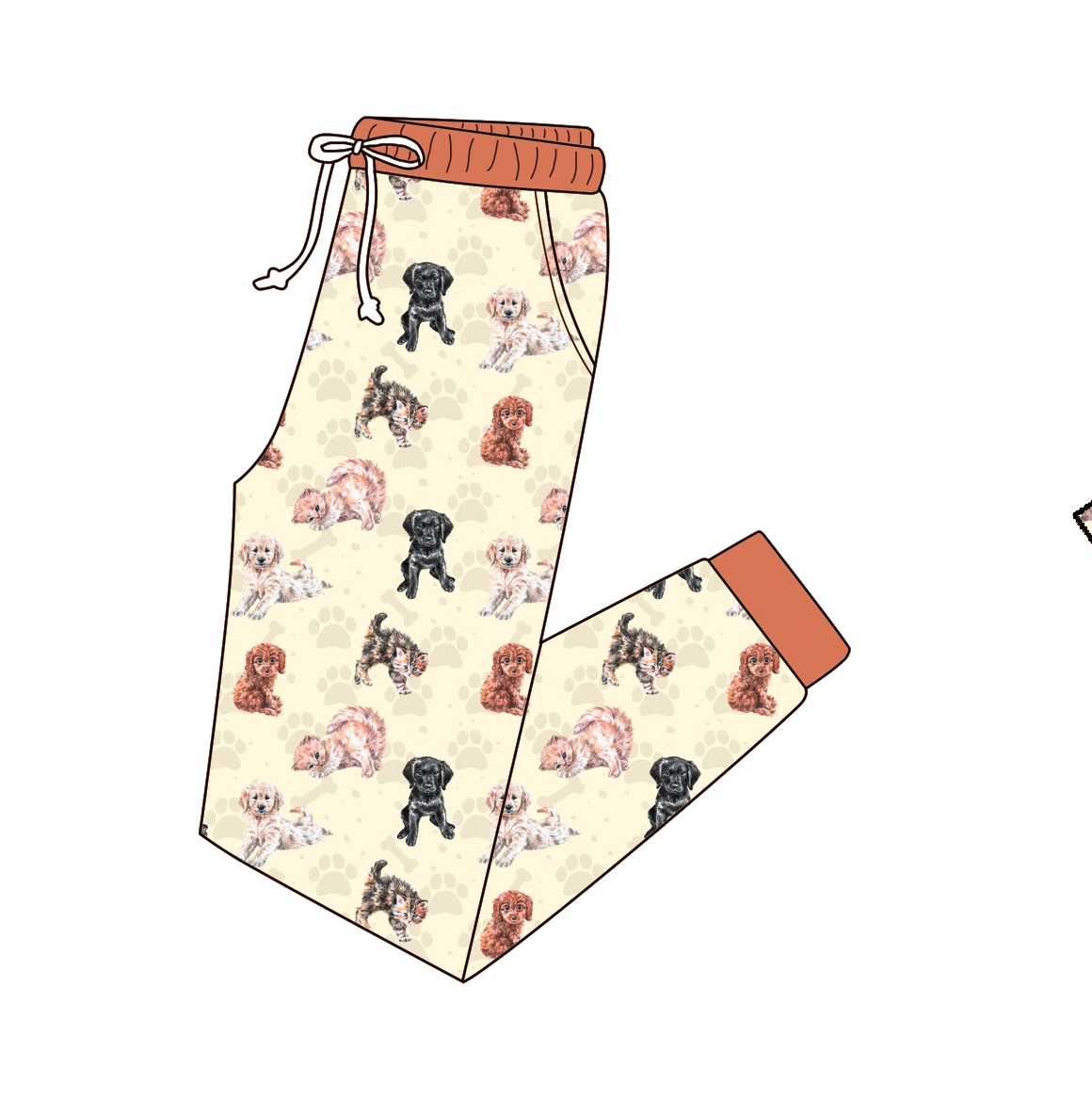 Adult Bamboo Joggers - Pets Collections