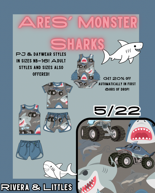 Ares’ Monster Sharks Collection