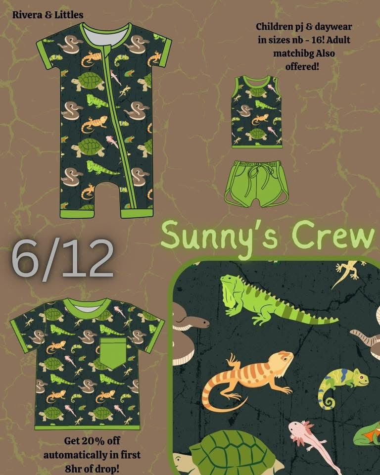 Sunny’s Crew Collection