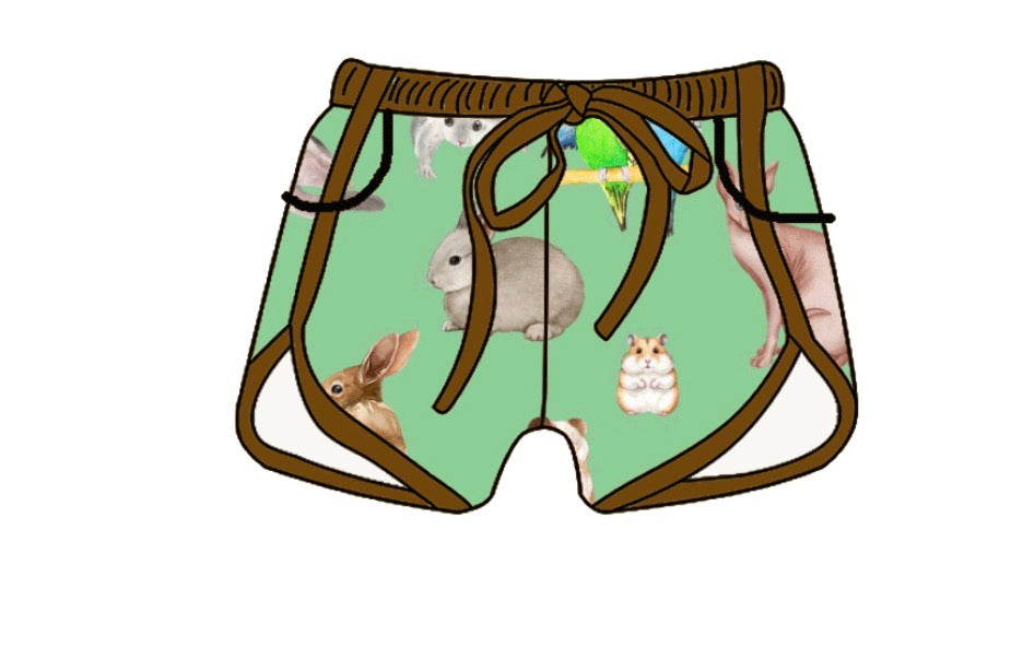 Adult Bamboo Shorts - Pets Collections