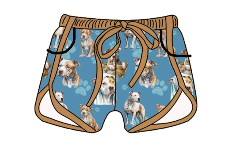 Adult Bamboo Shorts - Pets Collections