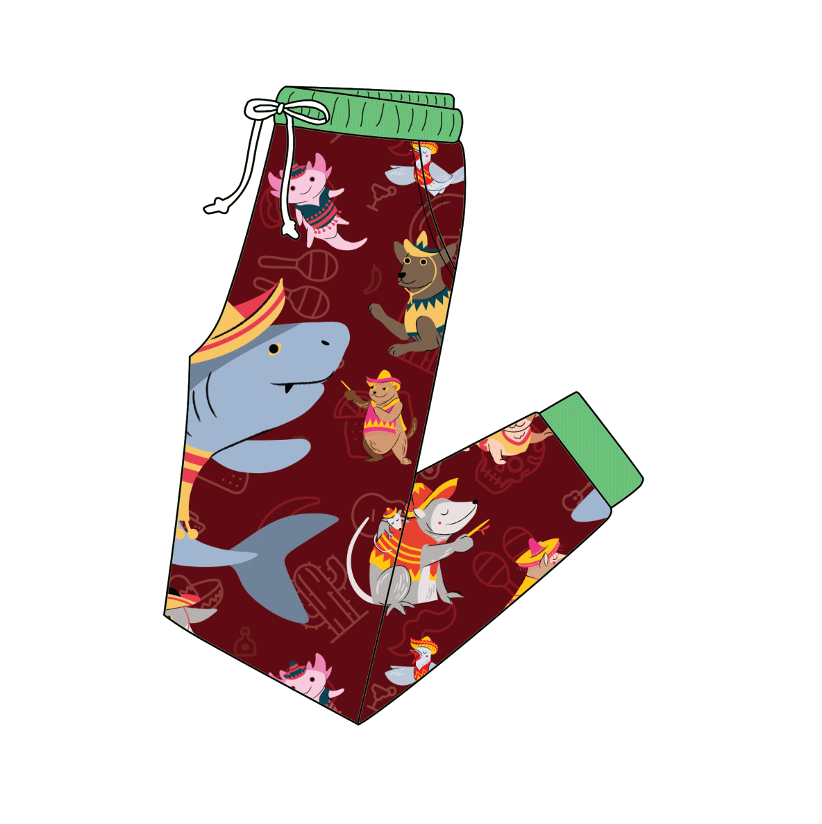 Adult Joggers - Fiesta Then Siesta Collections