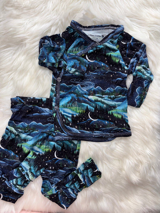 Beaumont Newborn Kimono Set