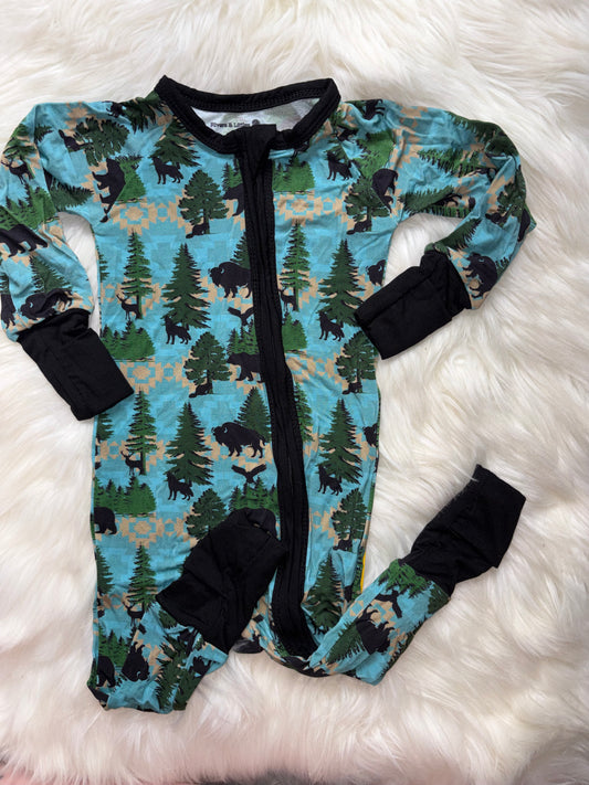 Woodland Aztec 3Month Zippy
