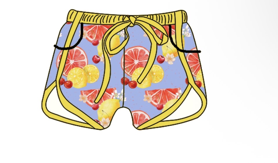 Adult Bamboo Shorts - Sweet & Sunny Collections