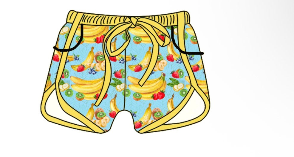 Adult Bamboo Shorts - Sweet & Sunny Collections