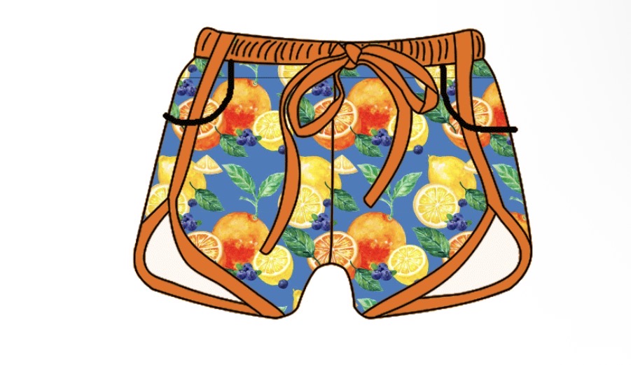 Adult Bamboo Shorts - Sweet & Sunny Collections