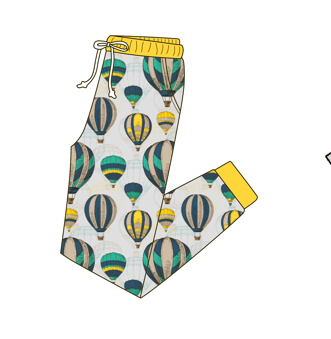 Adult Bamboo Joggers - Patchwork Party Collections