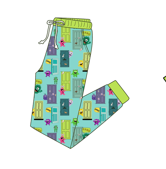 Adult Bamboo Joggers - Patchwork Party Collections