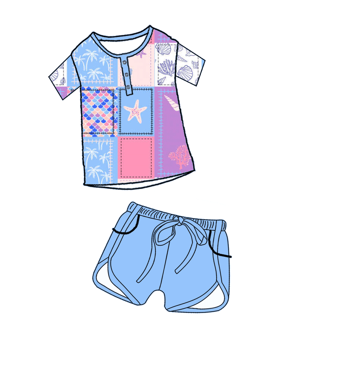 Seaside Patch Collection