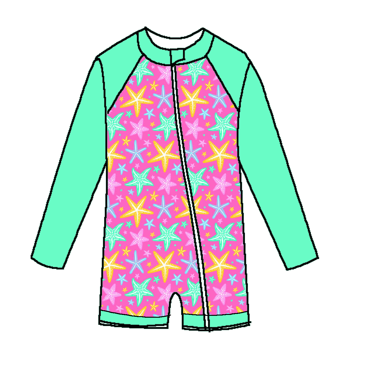 Starfish Summer Swim Girl and Gender Neutral Collection