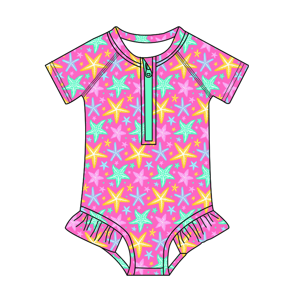Starfish Summer Swim Girl and Gender Neutral Collection