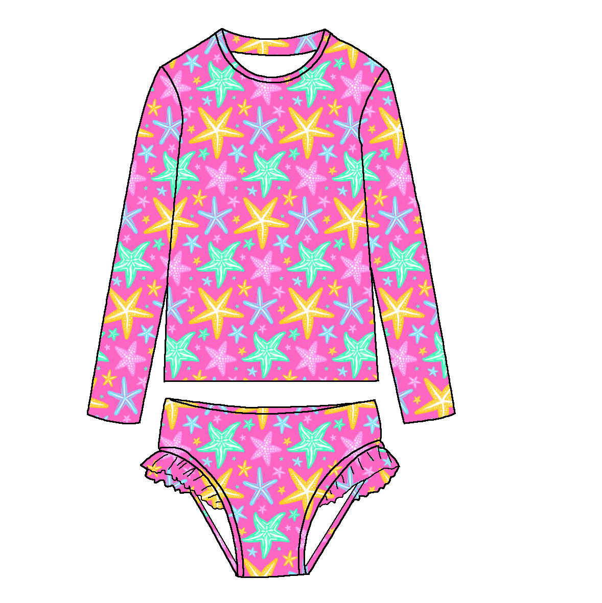 Starfish Summer Swim Girl and Gender Neutral Collection