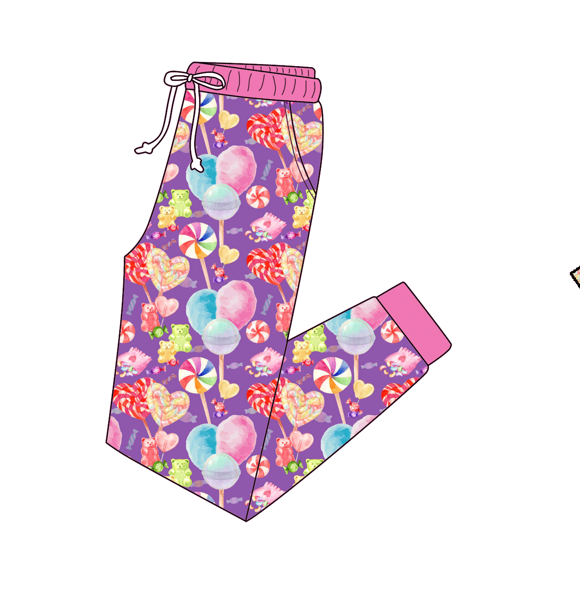 Adult Bamboo Joggers - Sweet Treat Collections