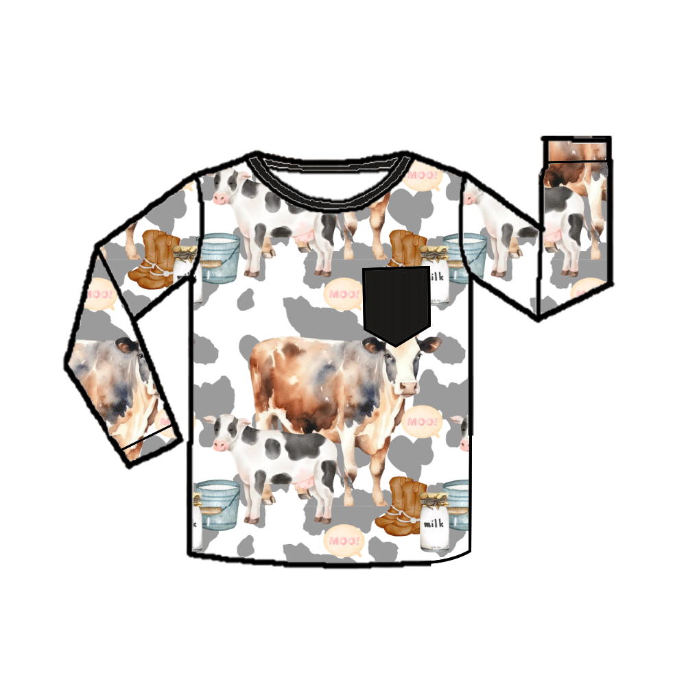 Crewneck Pocket Tee - All Farm Collections