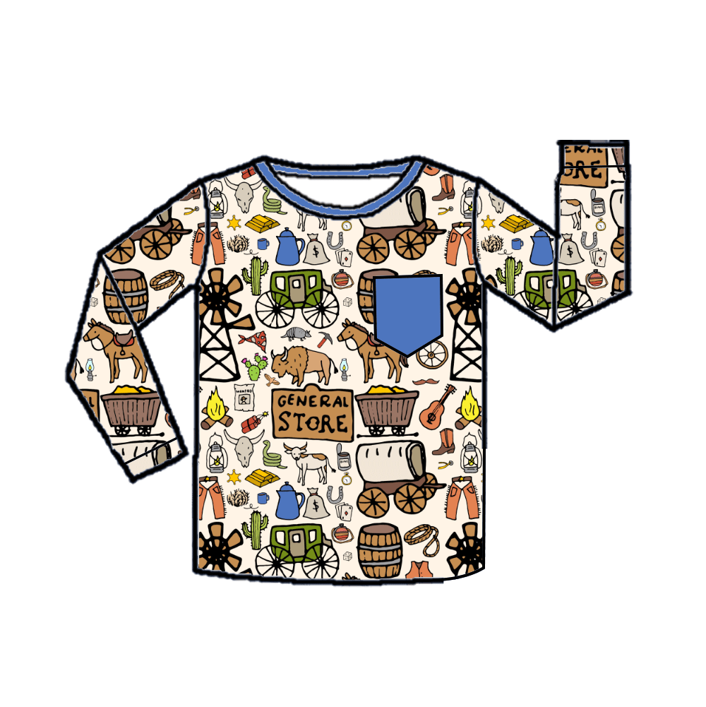 Crewneck Pocket Tee - All Farm Collections