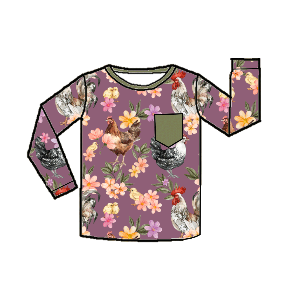 Crewneck Pocket Tee - All Farm Collections