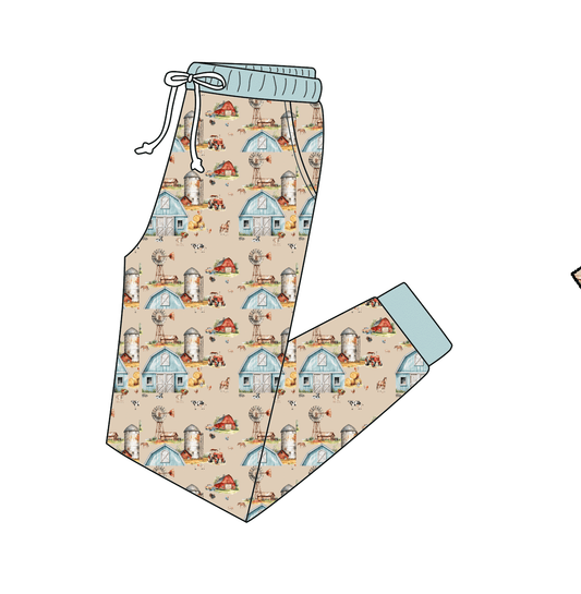 Adult Bamboo Joggers - Farm Frenzy Collections