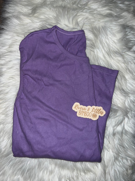 Orchid Ribbed Tank XL