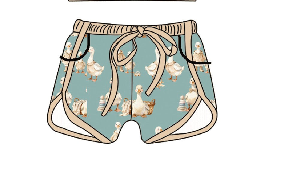 Adult Bamboo Shorts - Farm Frenzy Collections 04.03