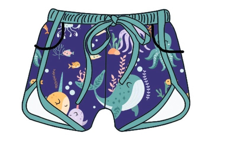 Adult Bamboo Shorts - Surf & Sun Collections