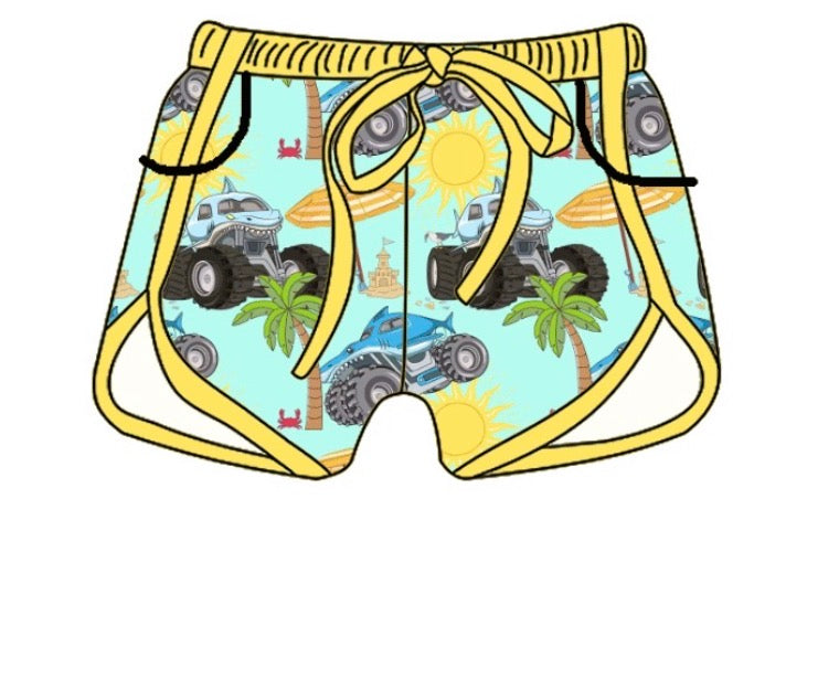 Adult Bamboo Shorts - Surf & Sun Collections