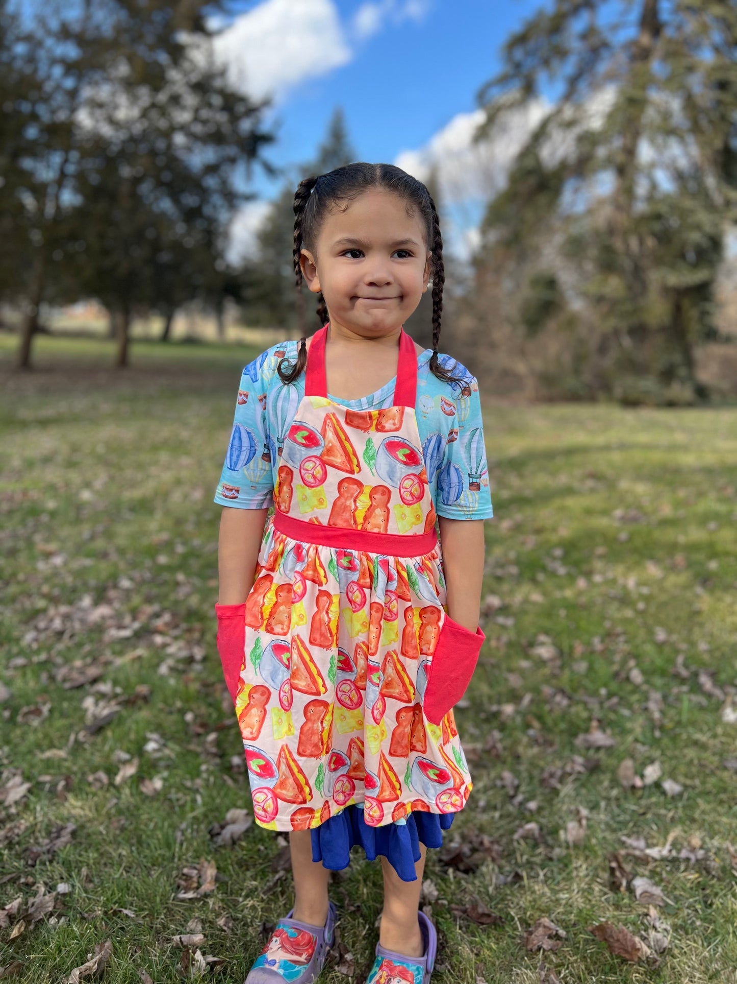 Home Grown Vegetable Collection Aprons - Adult & Mini Matching Options♥️