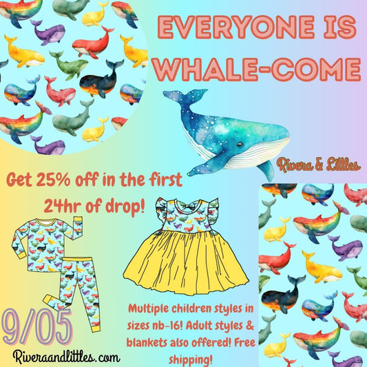 Everyone Is WHALE-COME Collection 🐋