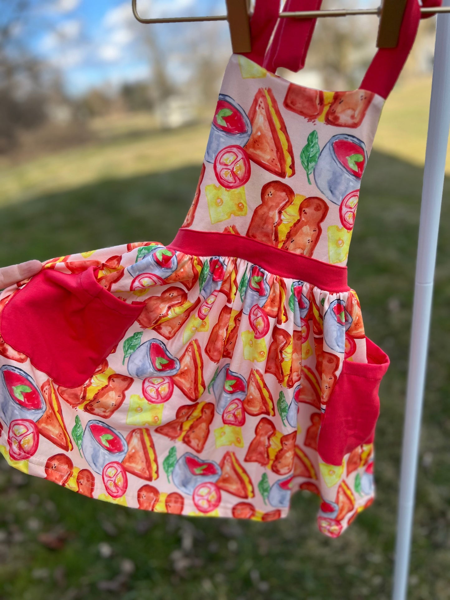 Home Grown Vegetable Collection Aprons - Adult & Mini Matching Options♥️