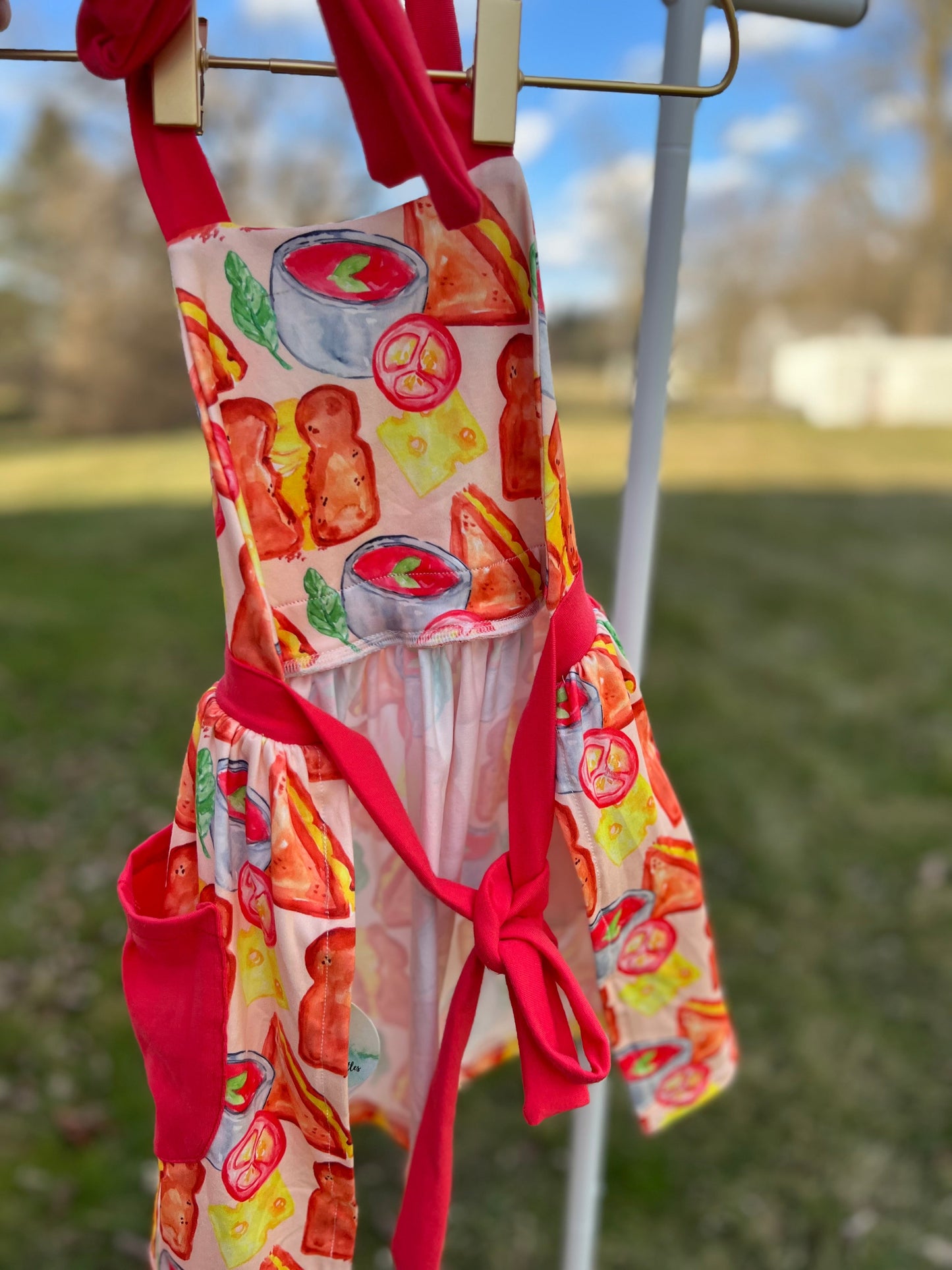 Home Grown Vegetable Collection Aprons - Adult & Mini Matching Options♥️