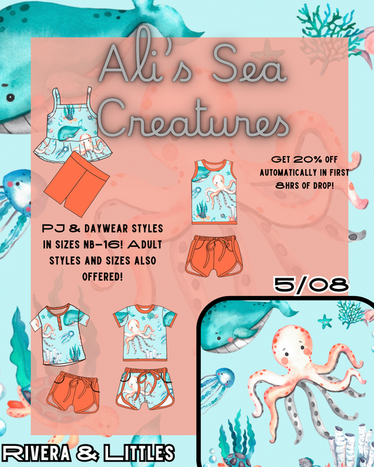Ali’s Sea Creatures Collection