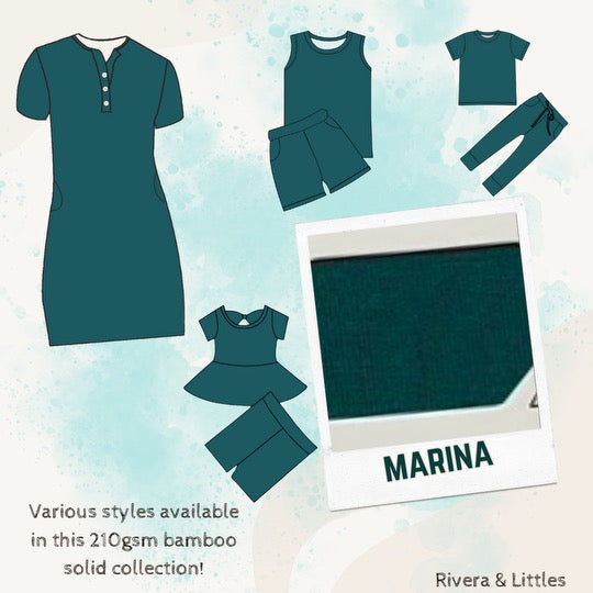 Marina Solid Adult Collection