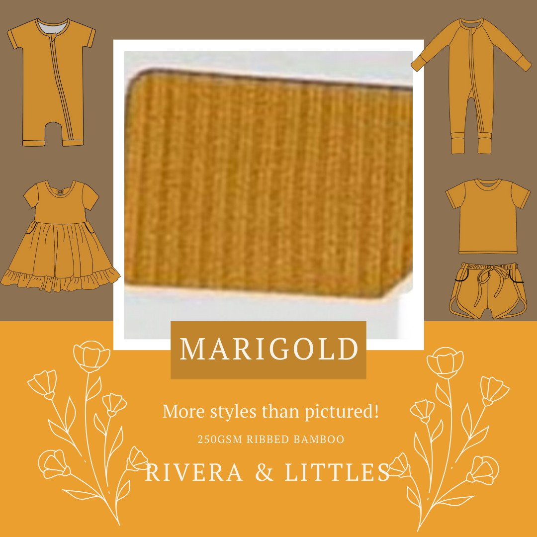 Marigold Ribbed Collection