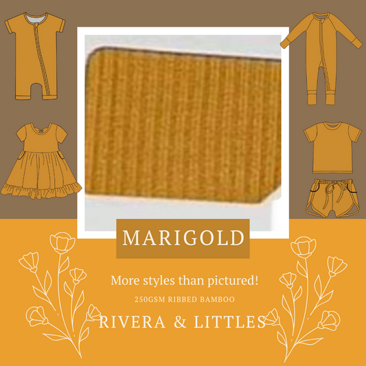 Marigold Ribbed Collection