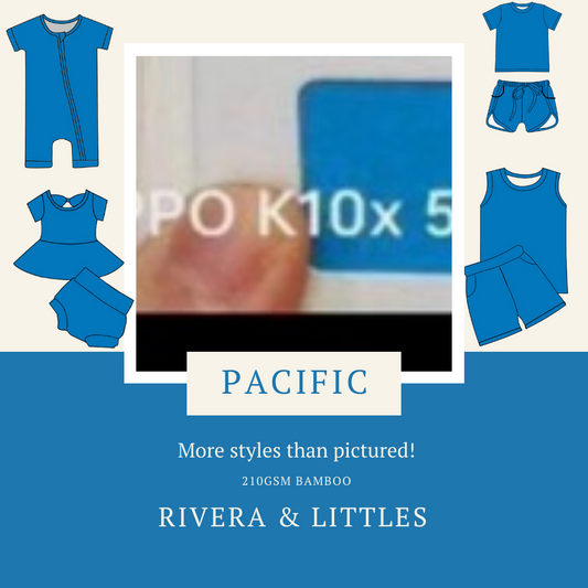 Pacific Blue Solid Collection