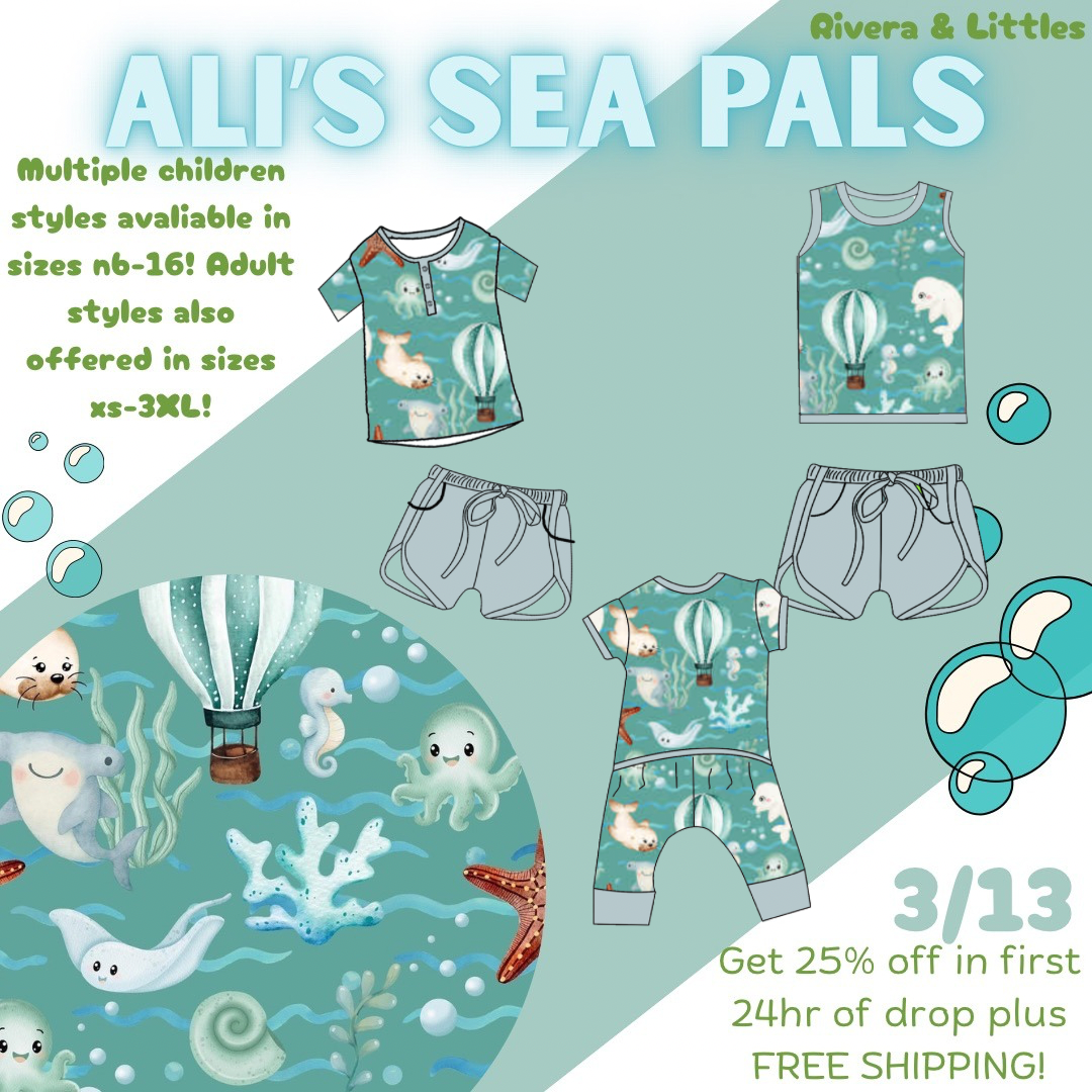 Ali’s Sea Pals Collection