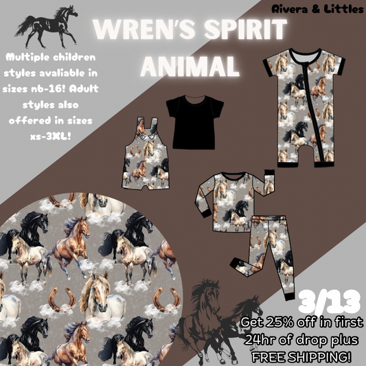 Wren’s Spirit Animal Collection