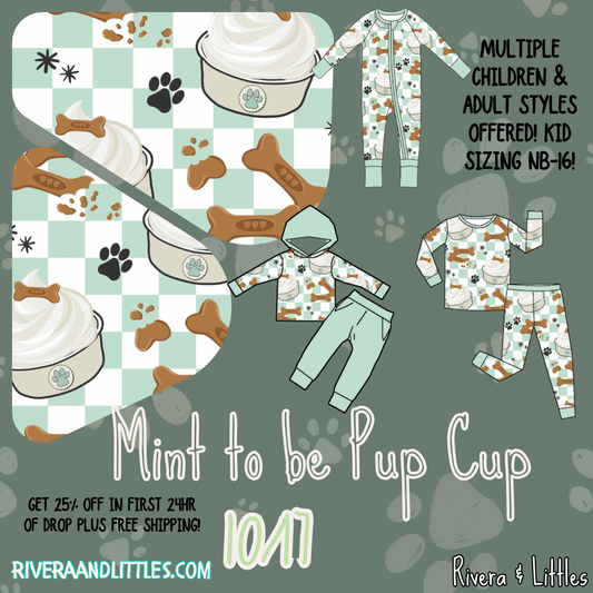 Mint To Be Pup Cup Collection