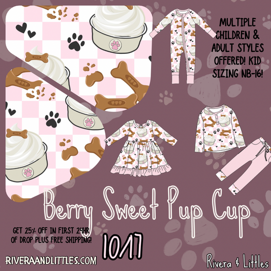 Berry Sweet Pup Cup Collection